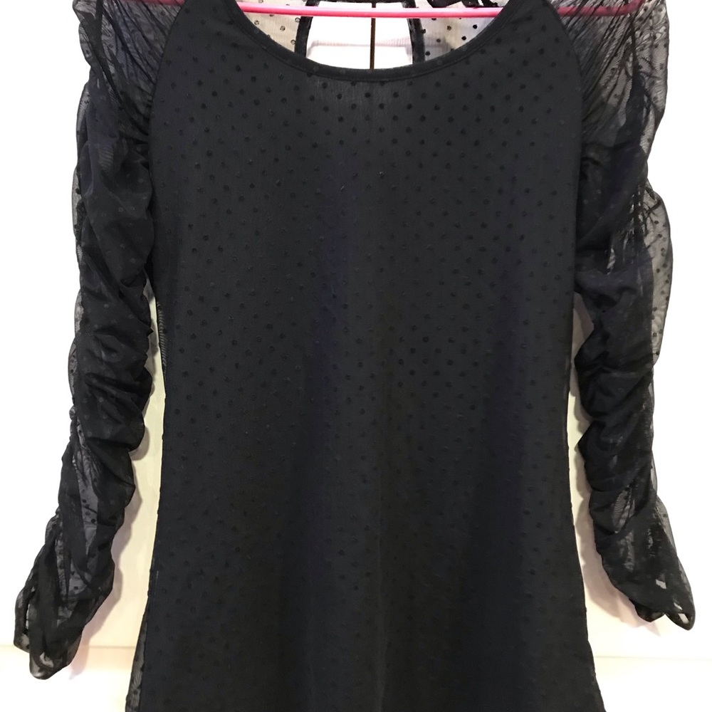 Sheer Blouse; LARGE